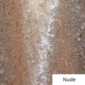 Nude Sequin Linen