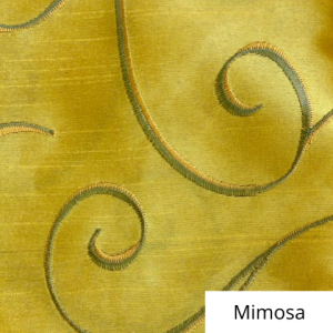 Mimosa Silk Swirl Linen