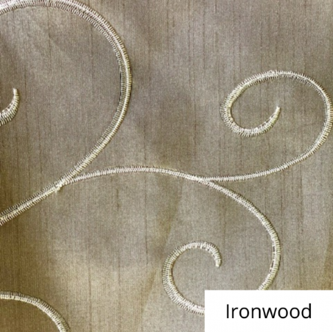 Ironwood Silk Swirl Linen
