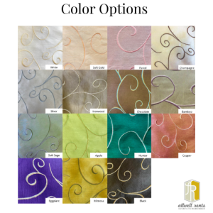 Silk Swirl Color Options