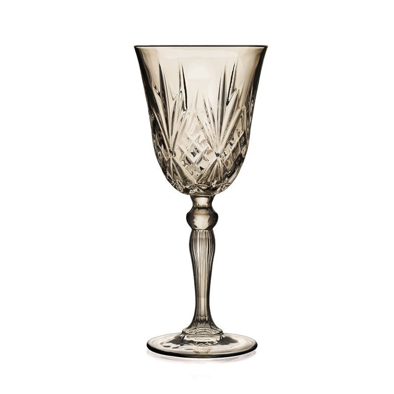 Melodia Smoke Wine Glass