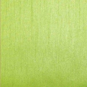 Solid lime green textured fabric with vertical woven pattern and soft matte finish.