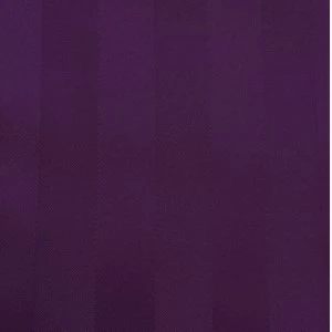 Deep purple solid color fabric linen with rich, saturated eggplant-like tone for event decor.