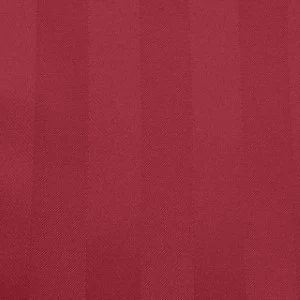 Solid burgundy red fabric swatch with subtle vertical texture and matte finish.