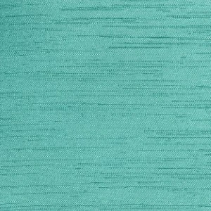 Teal textured fabric swatch with subtle horizontal slub weave and muted sheen.