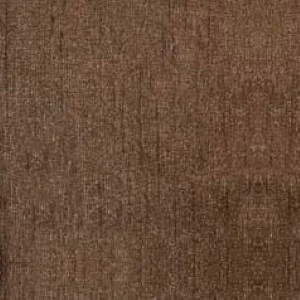 Brown textured burlap-like fabric swatch with uniform woven grain for event linen rentals.