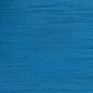 Blue textured fabric with horizontal slub weave, ideal for event linen rentals.