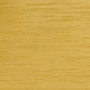 Mustard yellow textured fabric swatch with horizontal slub weave and muted golden tone.