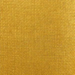 Textured golden yellow fabric with tight woven mesh pattern for event linens.