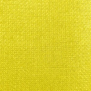 Bright yellow textured fabric with woven grid pattern for event rental linens.