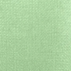Sage green textured fabric swatch with woven crosshatch pattern for event linen rentals.