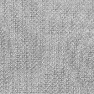 Gray textured fabric with fine woven crosshatch pattern, subtle heathered neutral linen-like material.
