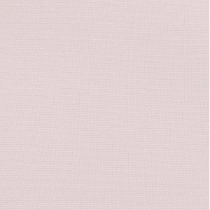 Solid light pink blush fabric background with subtle linen-like textural weave pattern.