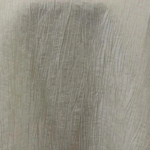 Light gray textured fabric with vertical linear wood grain pattern for event rentals.