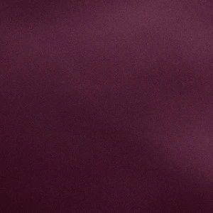Deep burgundy solid color fabric swatch with smooth, matte texture for event rentals.