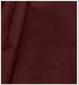 Rich burgundy fabric linen with deep textured folds and soft draped appearance.