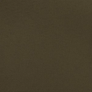 Dark olive green textured fabric with fine woven grid pattern and uniform surface.