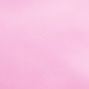 Solid pink fabric swatch with smooth, uniform light rose color and soft texture.
