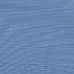 Solid blue fabric swatch with woven texture and consistent color for event linens.
