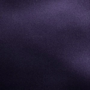 Dark purple fabric swatch with soft, uniform texture and deep eggplant-like color.