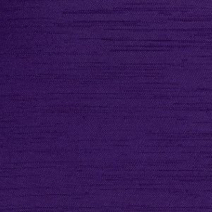 Deep purple textured fabric with horizontal striped pattern for event linen rental.