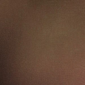 Solid brown textile swatch with smooth, uniform texture for event rental linens.