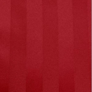 Solid deep red fabric backdrop with subtle vertical striped texture for event rentals.