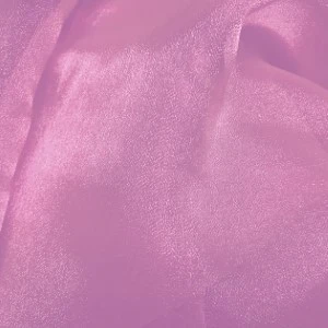 Soft pink shimmery fabric with subtle metallic texture for elegant event linens.