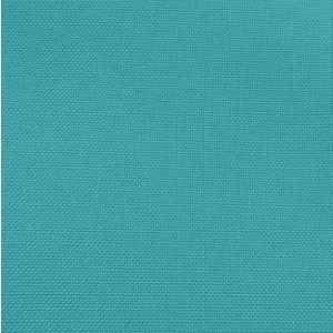 Teal blue textured fabric swatch with fine woven grid pattern for event rentals.