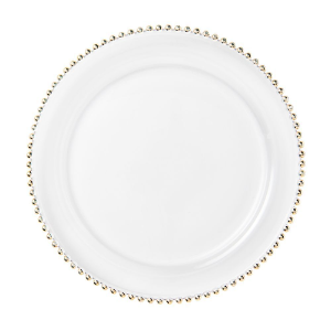 Charger Belmont Gold Bead