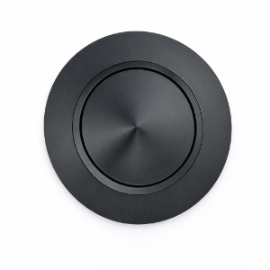 Charger Acrylic Black 12in