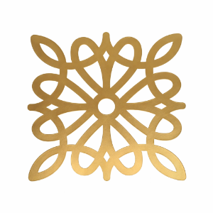 Charger Celtic Square Gold