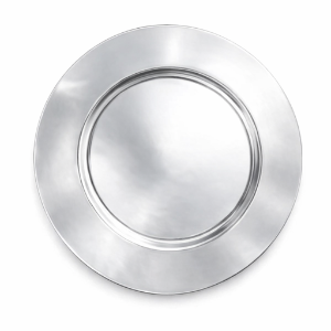 Charger Acrylic Silver 12in