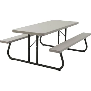 Picnic table Plastic, Folding with Bench 6ft