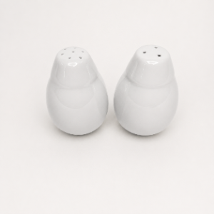 Royal White Salt & Pepper