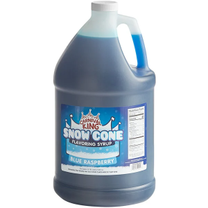 Sno-Cone Syrup - Blue Raspberry 1 Gallon