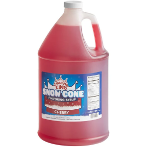 Sno-Cone Syrup - Cherry 1 Gallon