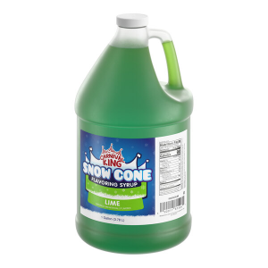 Sno-Cone Syrup - Lime 1 Gallon