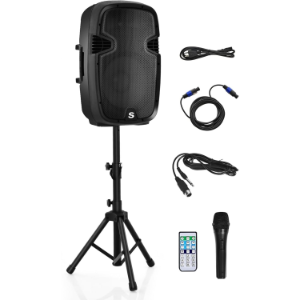 Speaker with Cordless Microphone