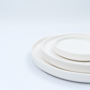 Stoneware China - White