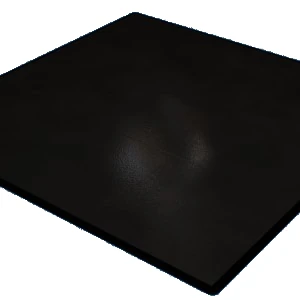 A section of black dance floor