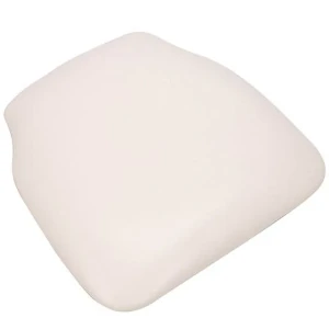 White chair pad with no ties