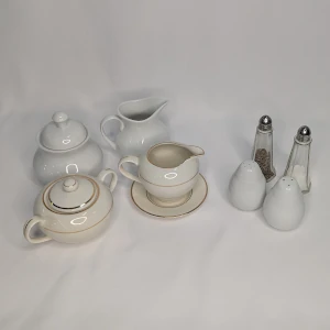 Salt and Pepper Sugar and Creamers